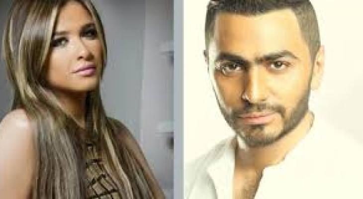 تامر حسني وياسمين عبد العزيز
