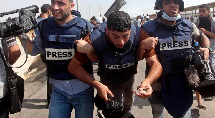 "وفا" ترصد انتهاكات الاحتلال بحق الصحفيين خلال عام 2022