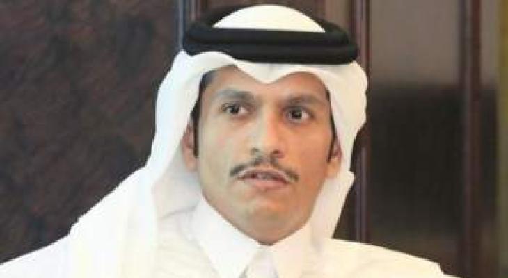 وزير الخارجية القطري نأمل أن يشكل قرار مجلس الأمن خطوة جادة نحو تحقيق السلام