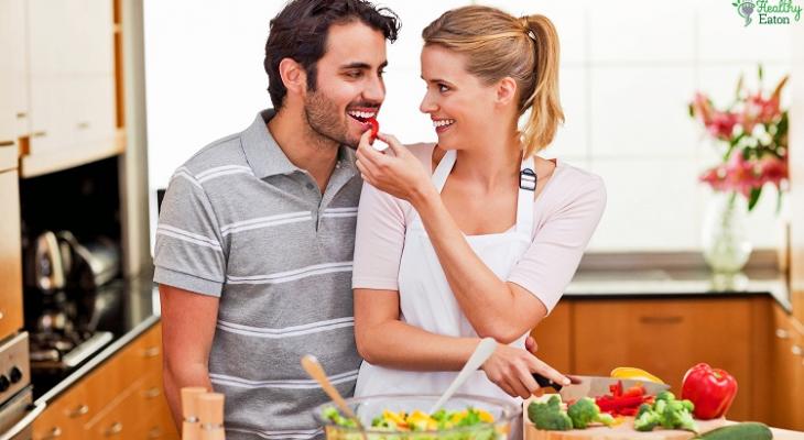 Couple-cooking-together-happy-significant-other-boyfriend