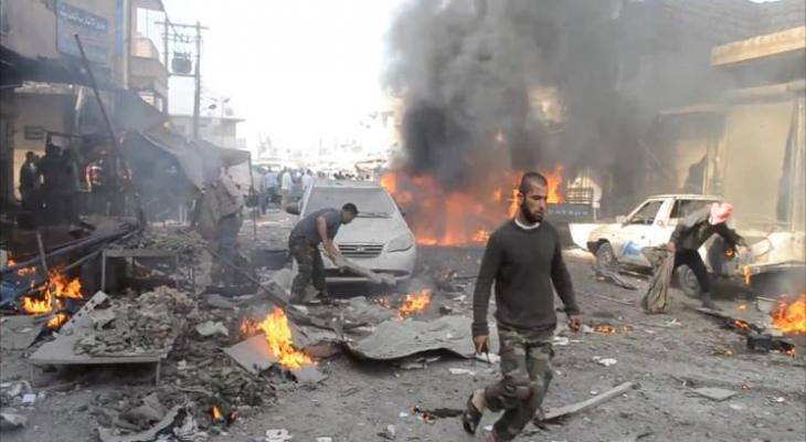 42 قتيلاً وإصابة العشرات إثر قصف جوي روسي على مسجد قرب حلب.jpg