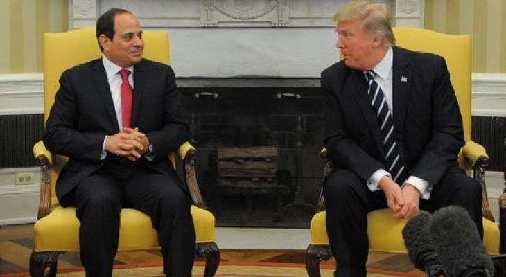 صحيفة: السيسي بحث مع "ترامب" إمكانية عقد قمة سلام إسرائيلية فلسطينية