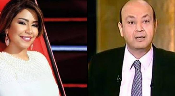 بالفيديو : شاهدوا تعليق عمرو أديب الغريب على إهانة شيرين لعمرو دياب