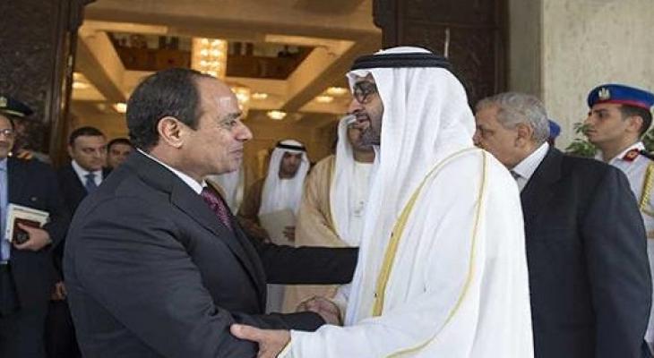 ولي عهد أبو ظبي يلتقي السيسي بالقاهرة