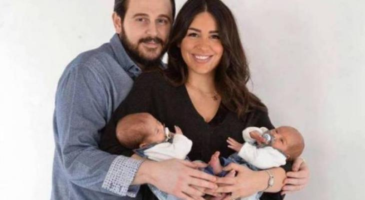 بالفيديو مؤثر جداً :  هذا ما فعله طفل مي مطر بعد وفاة زوجها بأيام!
