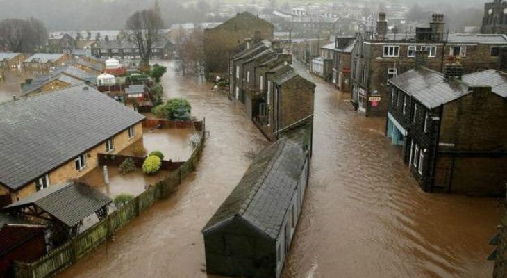 فيضانات تعم بريطانيا