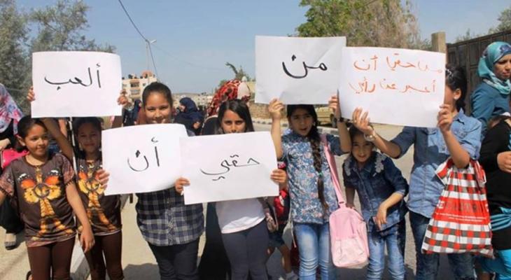 الإحصاء: نسبة الأطفال 45% من المجتمع الفلسطيني 