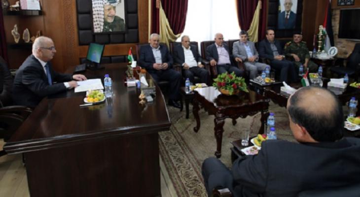 الحمد الله يترأس اجتماع قادة المؤسسة الأمنية