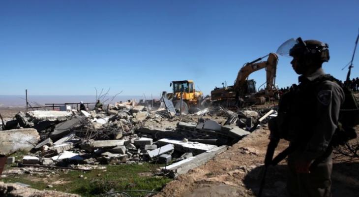 منذ بداية العام  الاحتلال هدم واستولى على 286 منشأة