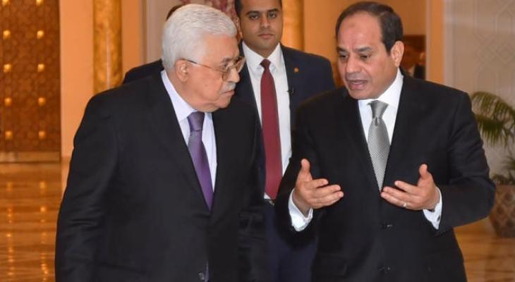 القاهرة: الرئيس عباس يجتمع مع نظيره المصري
