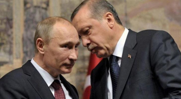 أردوغان وبوتين يتفقان على العمل لوقف النار في حلب