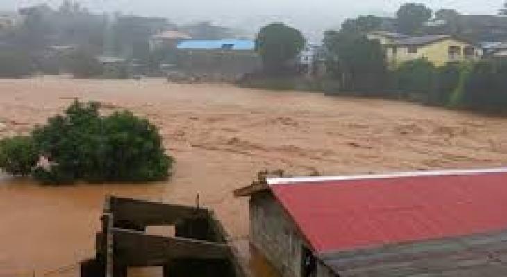 ارتفاع عدد ضحايا الفيضانات في سيراليون 