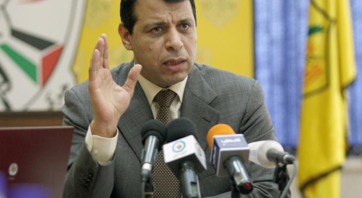 دحلان: لن نتسامح مع من دمر الحركة.. ولا أحد يستطيع أن يقصي كوادر قدمت دمائها