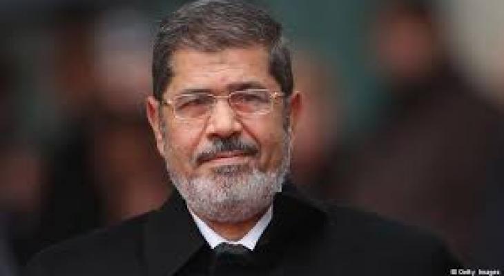 الرئيس المصري السابق محمد مرسي .