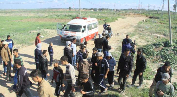 إصابة-بالرصاص-الحي-شرق-غزة