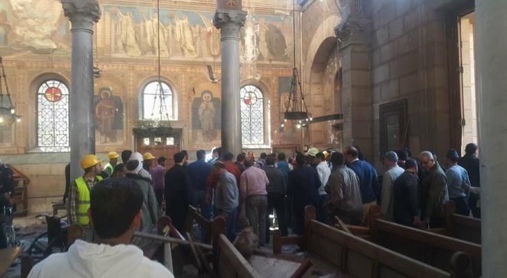 بالصور مقتل 5 أشخاص إثر انفجار في العباسية بالقاهرة