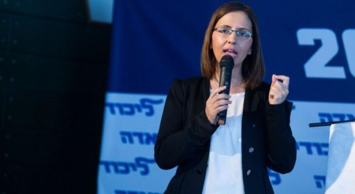 وزيرة إسرائيلية: يمكن إقامة دولة فلسطينية فقط بـ"سيناء"