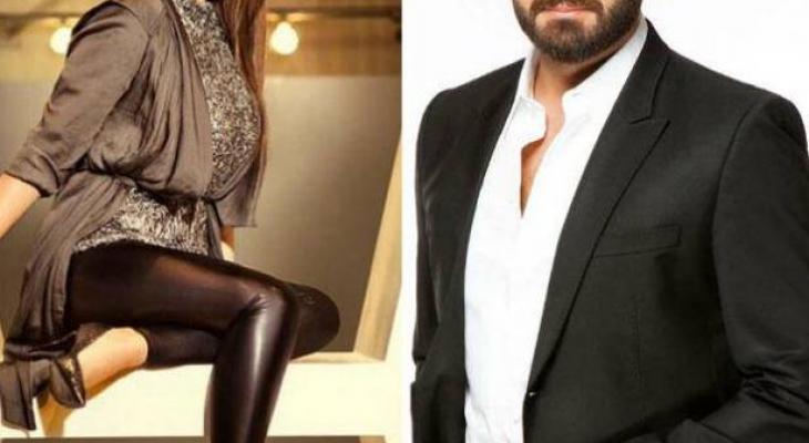 بالفيديو : عمرو يوسف وقبلة على فم كندة علوش