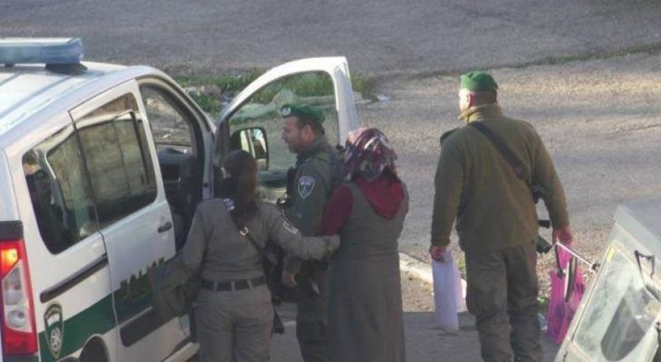 الاحتلال يزعم: اعتقال فلسطينية بحوزتها سكين قرب الحرم الابراهيمي