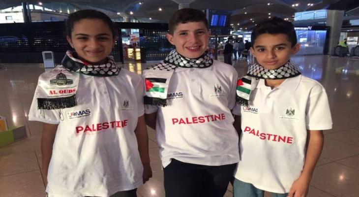 فلسطين تحصل على المركز الثاني بمسابقة الحساب الذهني