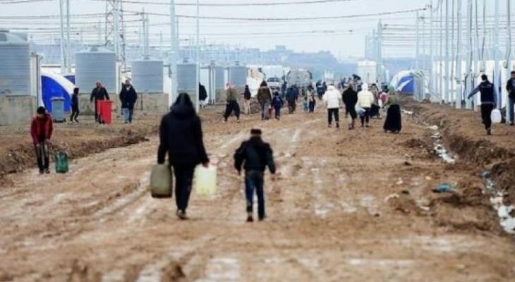 نزوح 120 ألف نازح من الموصل إلى المخيمات