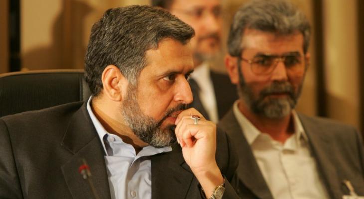 الأمين العام للجهاد الإسلامي شلح ونائبه زياد النخالة يصلان القاهرة