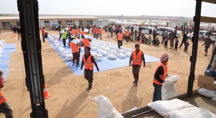 توزيع مساعدات أممية على 42 ألف شخص بشرق الموصل