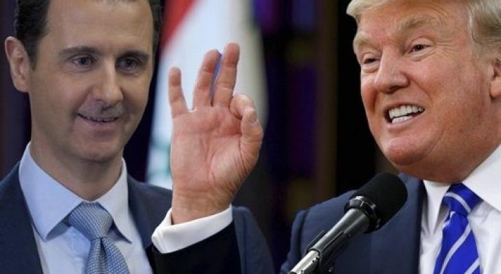 الكشف عن فحوى رسالة من "ترامب" إلى الأسد للتعاون المشترك