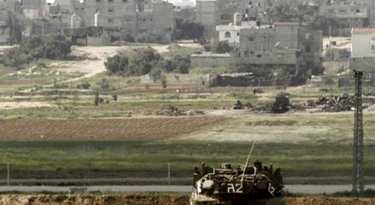 fire-shooting-by-Israeli-occupation-against-farmers-Gaza