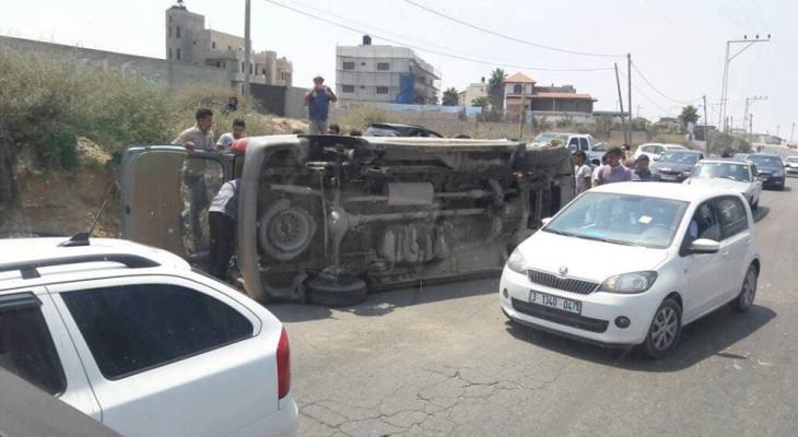 مصرع مواطن وزوجته وإصابة عدد آخر إثر حادث سير مروع بالقدس