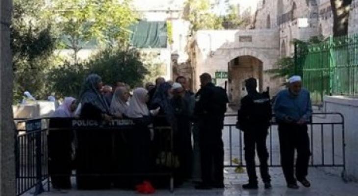 الاحتلال يقتحم "باب حطة" ويعتقل 5 مقدسيين