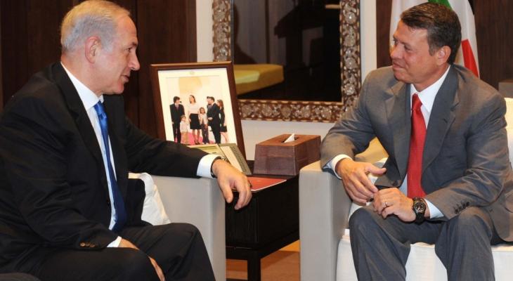 العاهل الأردني يُشكك بقبول "نتنياهو" لحل الدولتين ويؤكد أهمية الدور الأمريكي