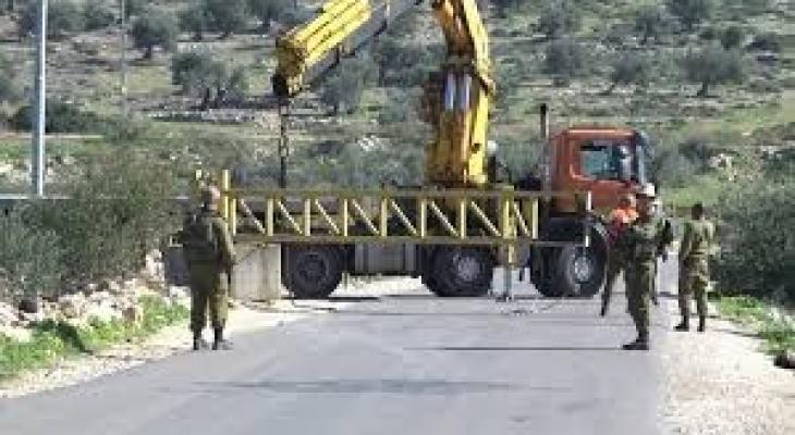 الاحتلال ينصب بوابات حديدية وكونتينرات في بيت لحم
