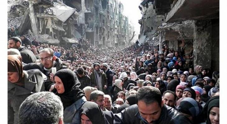 الأزمة السورية تستنزف اللاجئ الفلسطيني.jpg