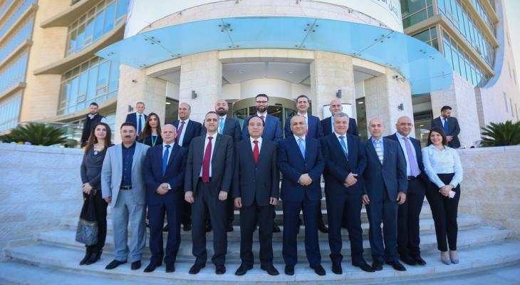 الأمين العام للاتحاد الدولي للاتصالات يزور مجموعة الاتصالات الفلسطينية