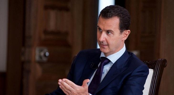 بالفيديو: لحظة وصول الرئيس السوري لمكتبه عقب بدء العدوان الثلاثي