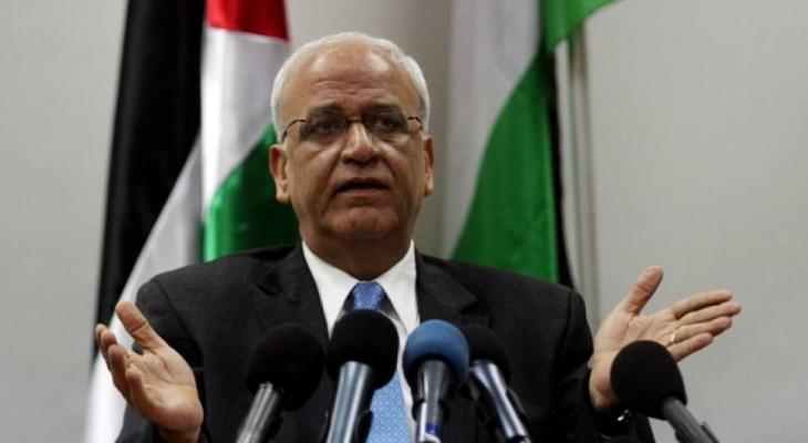عريقات: فلسطين تستند في مواقفها إلى القانون الدولي والشرعية الدولية