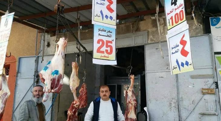 بالفيديو: تدهور أسعار اللحوم الحمراء في "غزة" وحالة ركود عام تُصيب أسواقها   