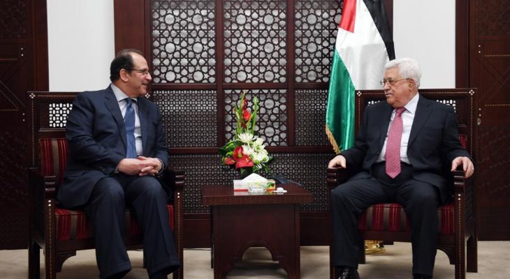 تفاصيل لقاء الرئيس عباس مع جهاز المخابرات المصرية برام الله