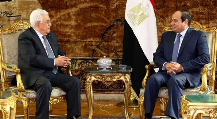 الرئيس الفلسطيني والمصري