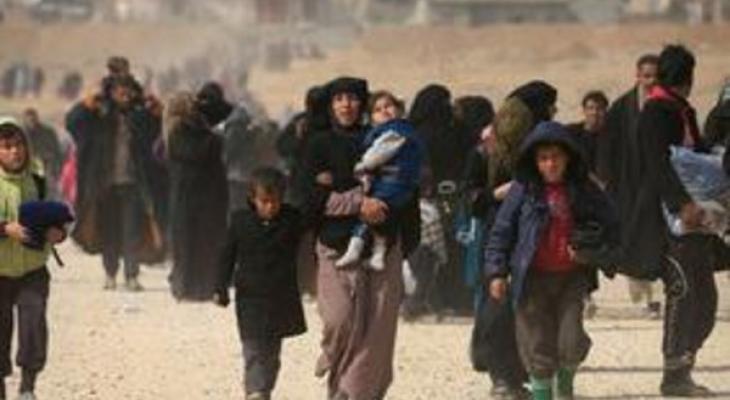 500 أسرة نازحة جديدة من غرب الموصل اليوم.jpg