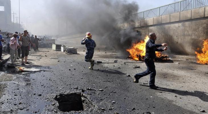 مقتل 4 أشخاص وإصابة 9 آخرين بقصف لطيران مجهول غرب العراق