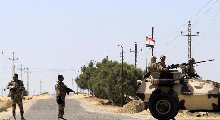 مقتل مجندين في هجوم على كمين للجيش المصري شمال سيناء