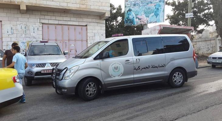 الضابطة الجمركية تضبط 120 علبة طحينة فاسدة في نابلس