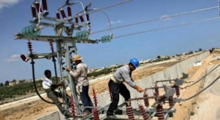 تعطل خطوط الكهرباء المصرية المغذية لرفح إثر عطل في محطة 66.jpg