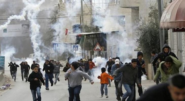 اندلاع مواجهات مع الاحتلال في بلدة الخضر