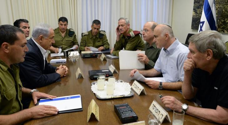 موقع عبري يكشف تفاصيل اجتماع "الكابنيت" بشأن غزّة