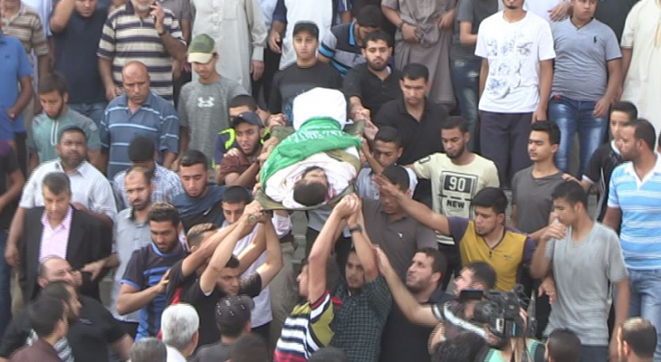 بالفيديو: جماهير غزّة تُشيّع 7 شهداء ارتقوا في جمعة "انتفاضة الأقصى"