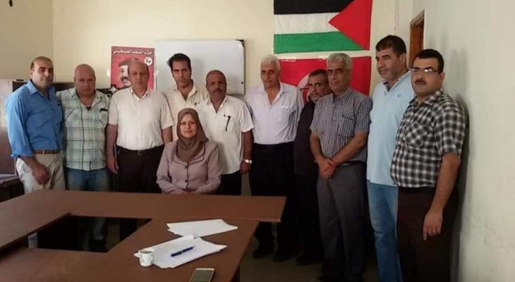 وفد من فتح يلتقي قيادة حزب الشعب بغزة.jpg