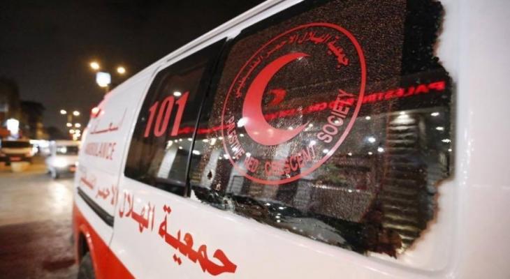 إصابة 4 مواطنين إثر حادث سير على طريق رام الله نابلس